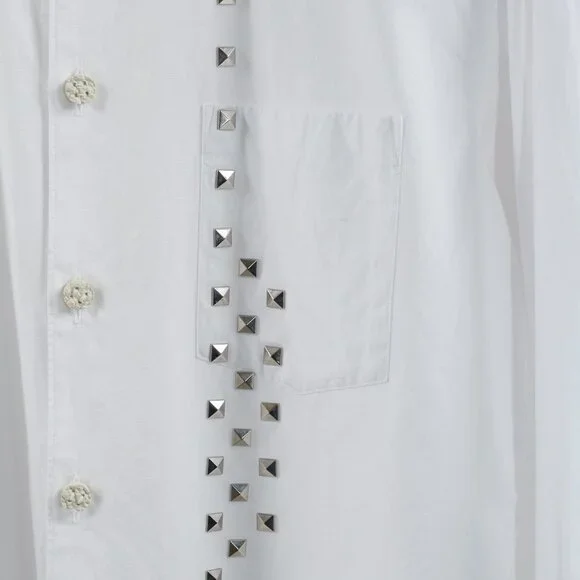 Comme Des Garcon Homme Plus Stud Shirt - Picture 7 of 12